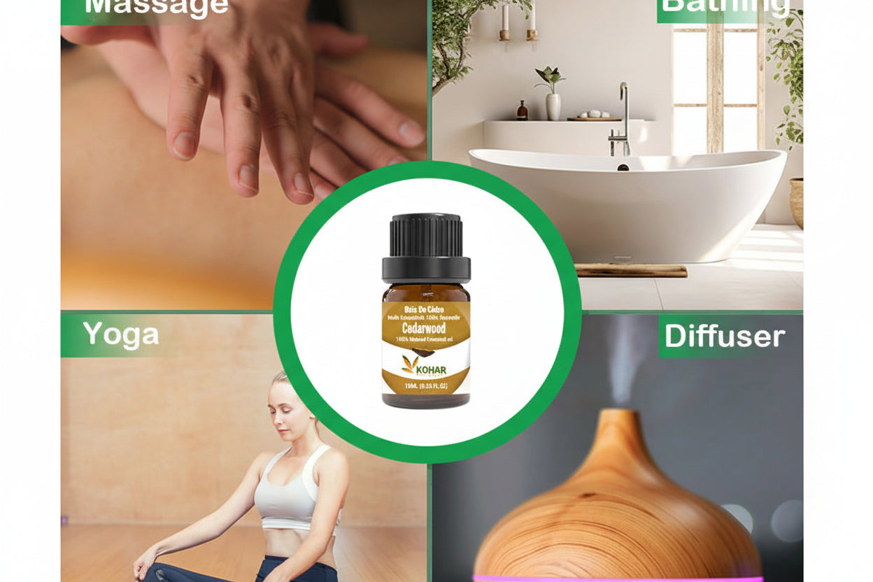 Cedarwood Essential Oil. 10ML