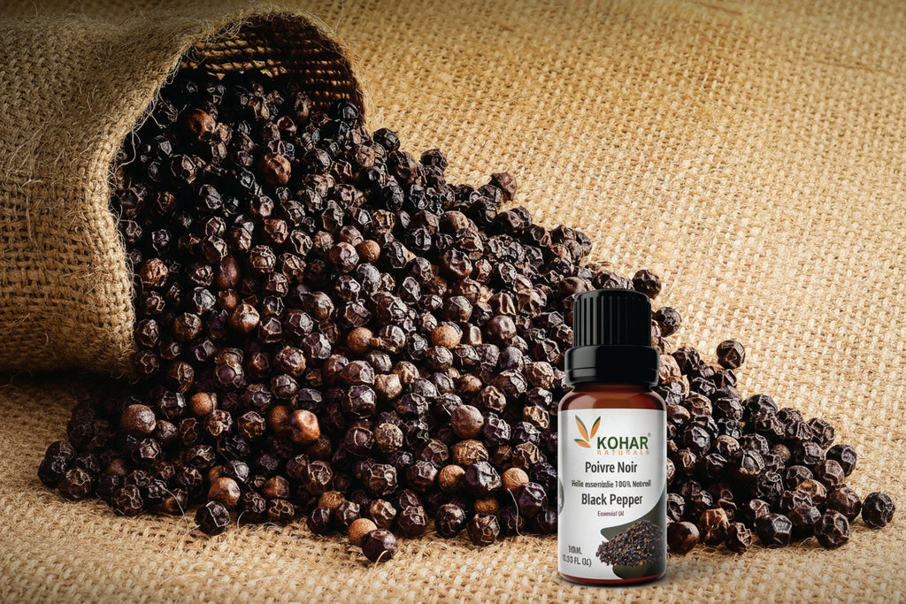 Black Pepper Essential Oil. 10ML