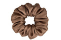 Scrunchie| Hair Tie | Premium Silk Satin | XXL(mid-tone brown)